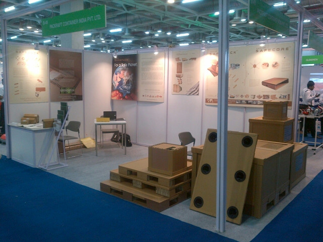 Packraft at India Warehousing Show 2012 - Stall B49